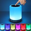 KPR Night Light Bluetooth Speaker, Portable Wireless Bluetooth Speakers, Touch Control Bedside Table Light, Outdoor Speakers Bluetooth, Best Gifts