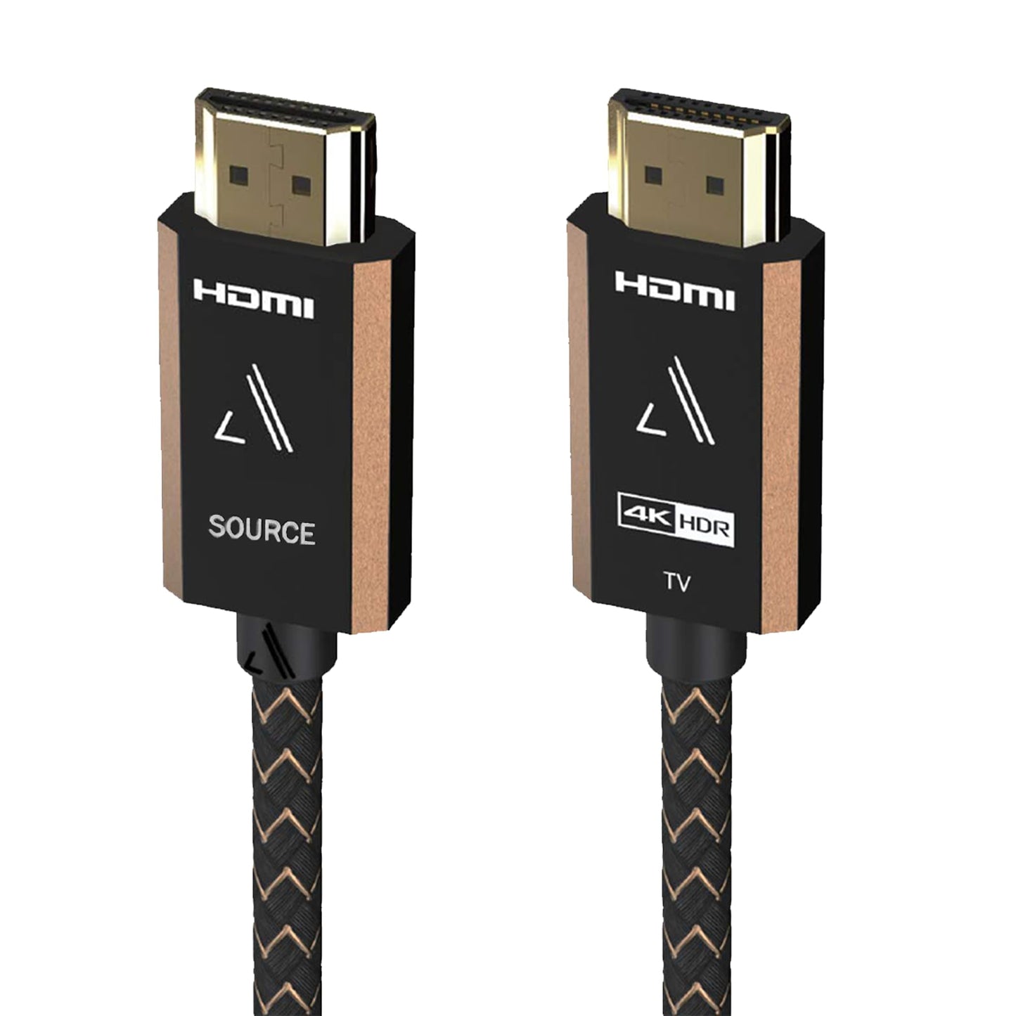 AUSTERE III Series Premium 4K Directional Active HDMI Cable 5m, 4K HDR, High Fidelity ARC, Gold Contacts & High Speed Flex Cable, 18Gbps for 4K60