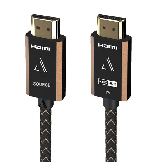 AUSTERE III Series Premium 4K Directional Active HDMI Cable 5m, 4K HDR, High Fidelity ARC, Gold Contacts & High Speed Flex Cable, 18Gbps for 4K60