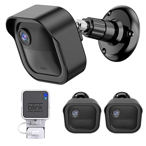 All-New Blink Outdoor Camera Wall Mount for Blink Outdoor 4 / 3rd Gen / Outdoor 2K+ Camera, Weatherproof Protective Cover and 360 Degree Adjustable