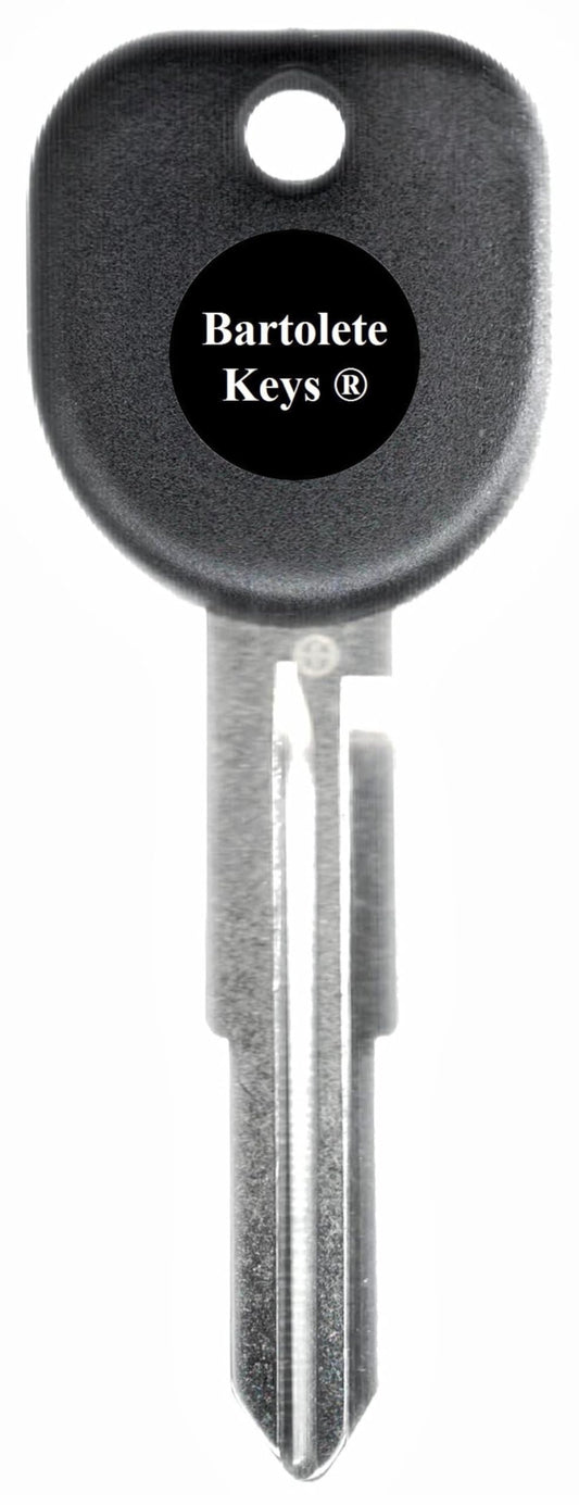 Bartolete Keys Transponder Key Blank Fits Chevrolet Captiva Saturn Vue with Do It Yourself Programming Instructions