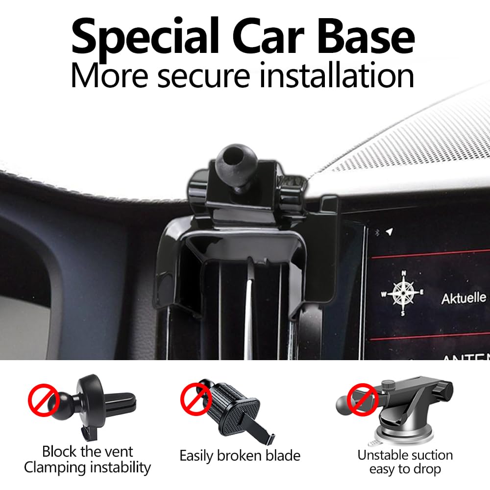 JIEZMO Car Magnetic Phone Mount for Volvo XC60 2018 2019 2020 2021 2022 2023 2024 2025 Auto Interior Accessories Best Cellphone Holder Cell Phones