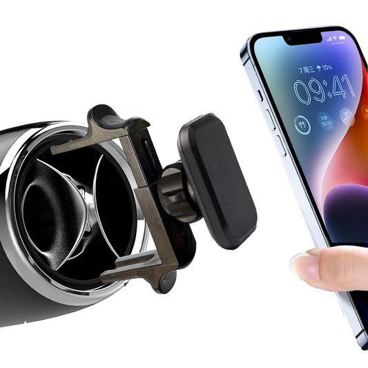 ICAILIN Car Vent Phone Mount Compatible Applicable Mercedebenz Mobile Phone Holder A/B/C/E/S-Class,FordMustang, Automatic Locking Universal Car Mount