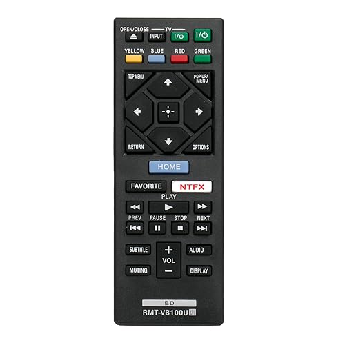 NEW RMT-VB100U Replaced BLU-RAY Player Remote fit for Sony Player BDP-BX150 BDP-BX350 BDP-BX550 BDP-BX650 BDP-S1500 BDP-S2500 BDP-S2900 BDP-S3500