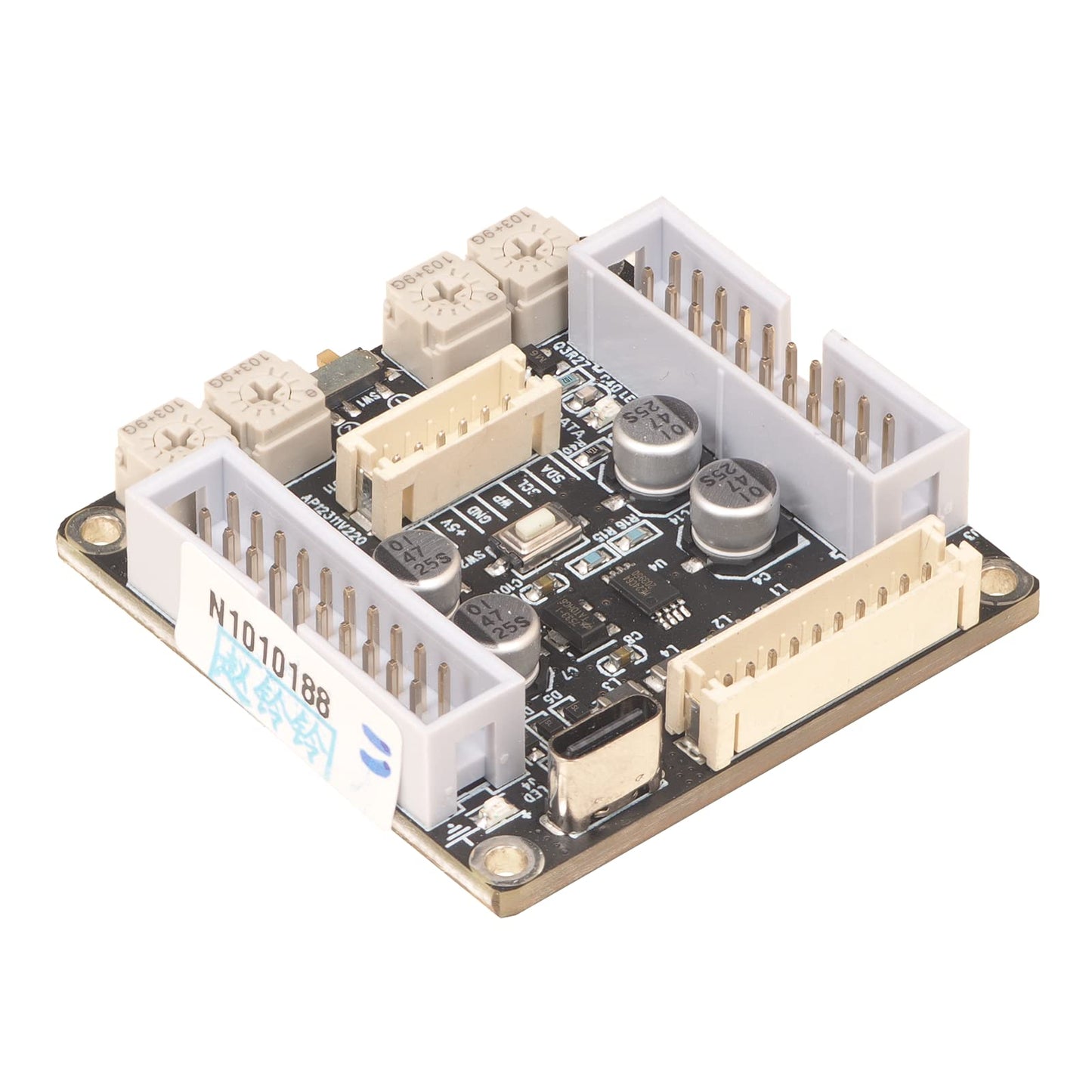2 in 4 Out Audio Digital Signal Processor DSP Kernal Board - ADAU1701 Supports Adjusting Gain EQ Crossover and Time Alignment