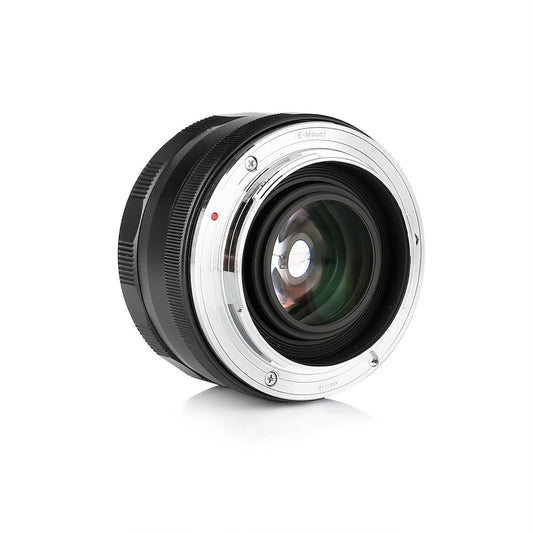 Meike 25mm f/1.8 Large Aperture Wide Angle Lens Manual Focus Lens for Nikon 1 Mount Mirrorless Cameras