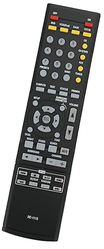 ALLIMITY RC-1115 sub RC-1120 Remote Control Replacement for Denon AV Surround Receiver AVR-2807 AVR-2808 AVR-2809 AVR-590 DHT590BA AVR-1610 Home