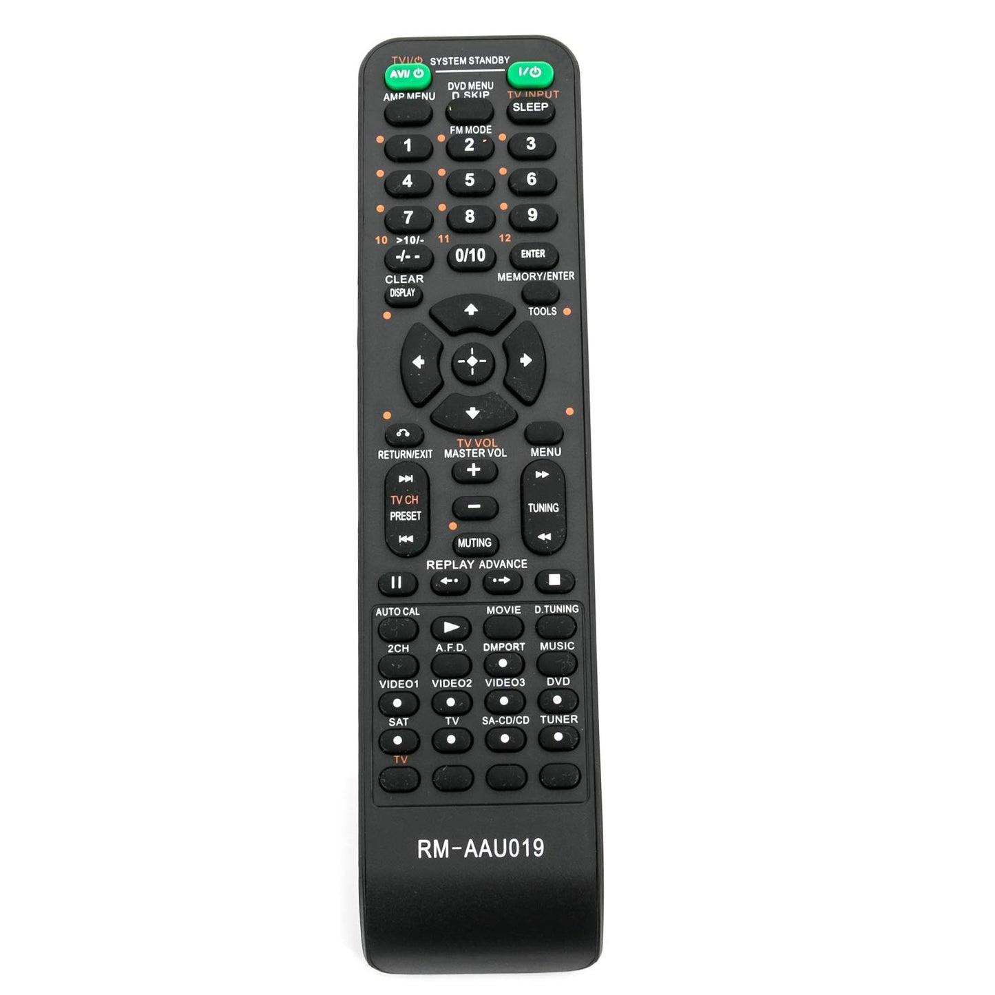 RM-AAU019 Replacement Remote Control fit for Sony Home Theater System HT-SF2000 HT-SS2000 STR-KS2000 STR-KS2300 HTSF2000 HTSS2000 STRKS2000 STRKS2300