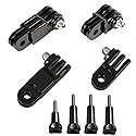 OctinPris 3-Way Adjustable Extension Pivot Arm Adapter Set- Long & Short Straight Joints Connector Convertor 35mm/50mm (2X Same Direction + 2X