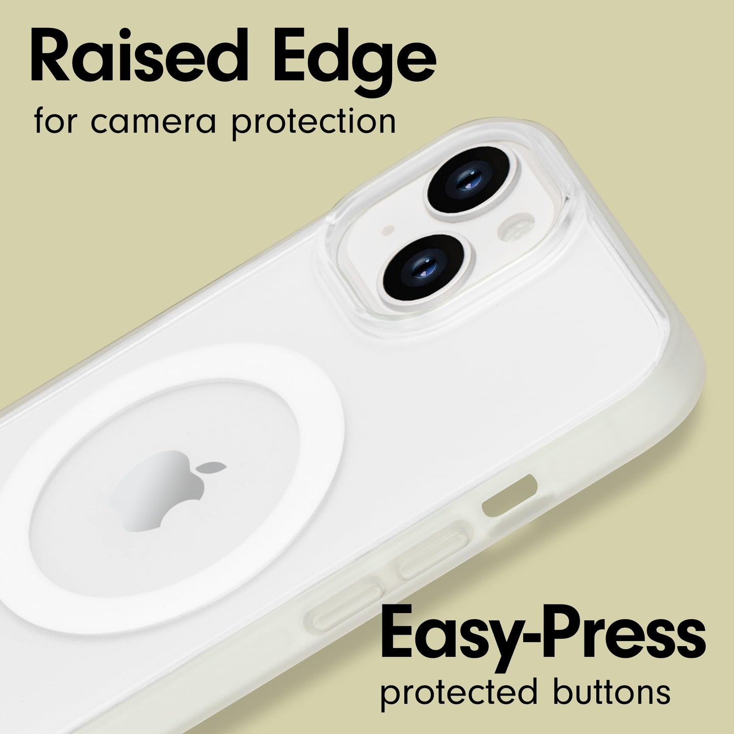 Sonix Case for iPhone 15 Plus, iPhone 14 Plus | Compatible with MagSafe | 10ft Drop Tested | Strawberry Matcha