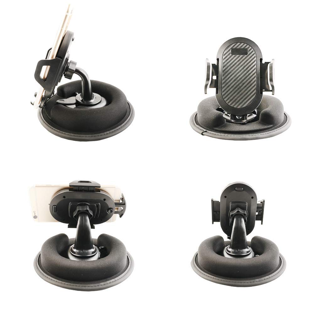 dosili Cell Phone Vehicle Mount,Dashboard Beanbag Friction Mount,2 in 1 Dashboard Mount and Car Air Vent Holder,for iPhone Android and Other