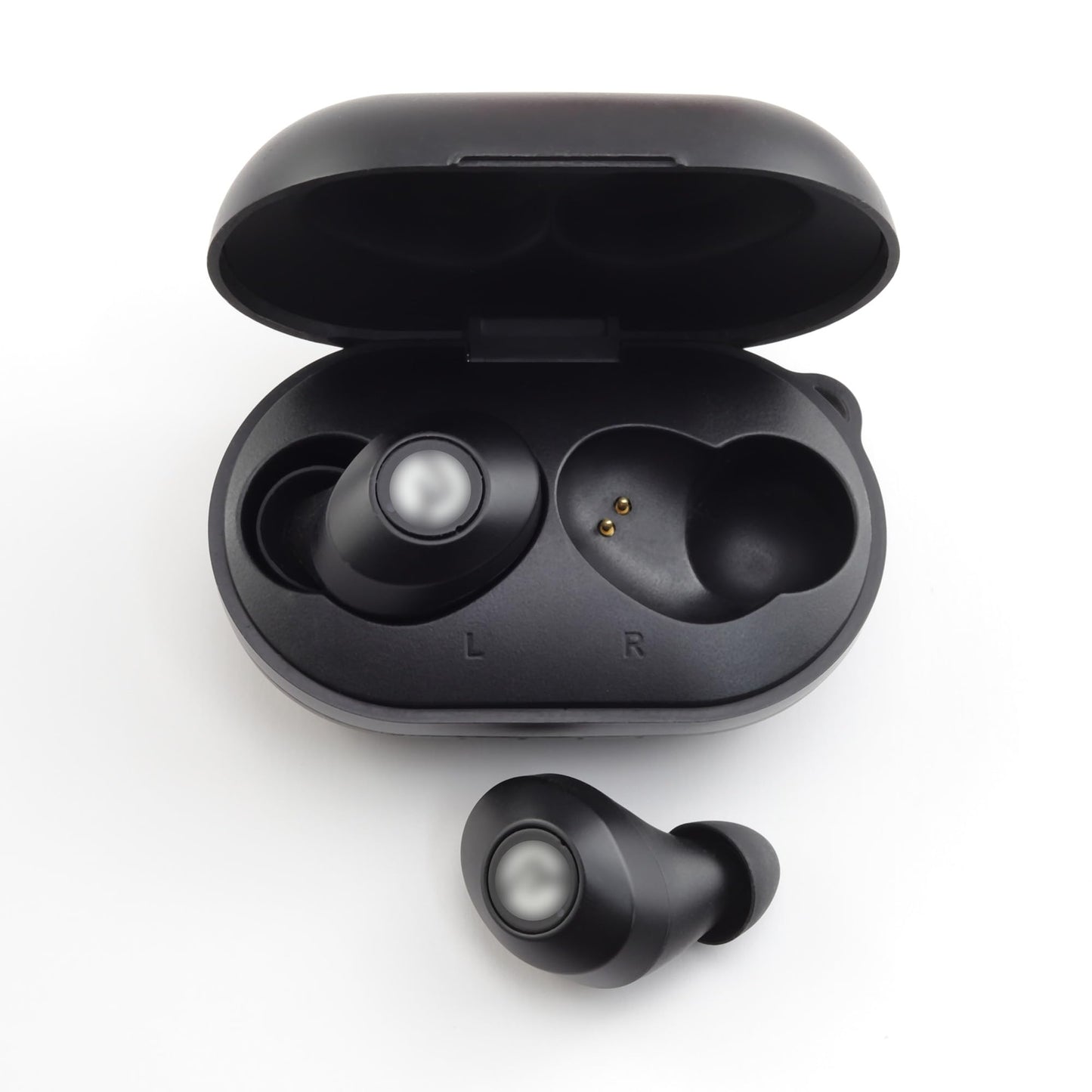 NANLANFAN Replacement Silicone Ear Tips for Ray-con E25, Ray-con Everyday/Fitness Earbuds, 9 Pairs (S/M/L, Black)