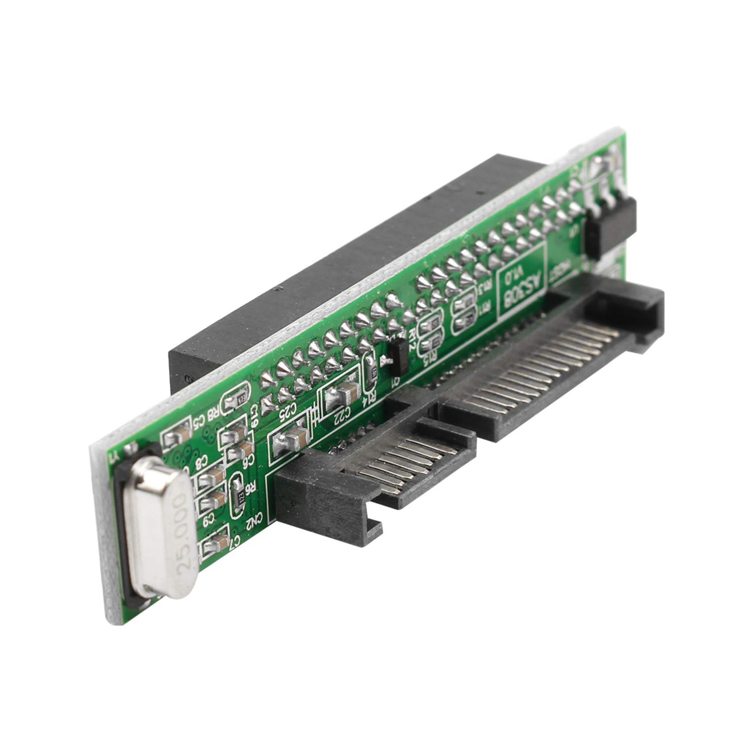Futheda 2.5 inch 44 Pin Hard Drive Female IDE Adapter to SATA Adapter Converter Drive Hard Disk Parallel Port Interface to Serial ATA Port Adapter