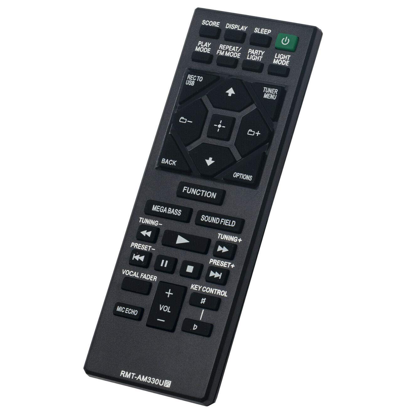 New RMT-AM330U Replace Remote Control for Sony Audio MHC-M20 MHC-V21 MHC-V50 MHC-V50 MHC-V71