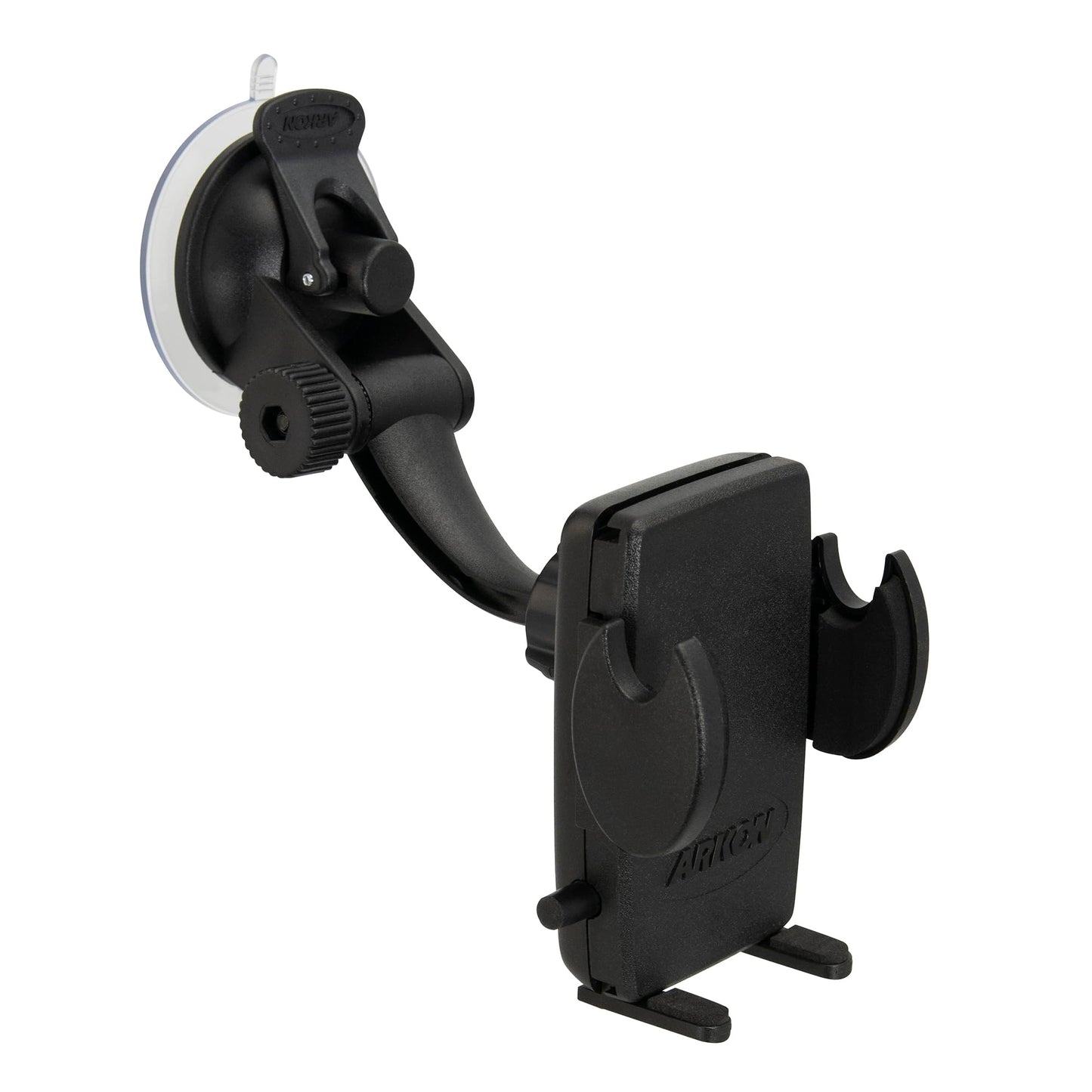 ARKON Windshield and Dash Car Phone Holder Mount for iPhone X 8 7 6S 6 Plus 8 7 6S 6 Galaxy Note Retail Black (SM415)