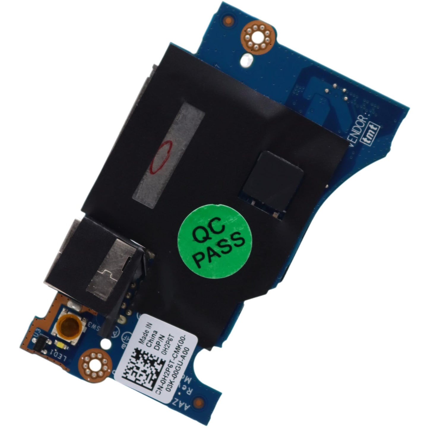 Deal4GO Power Button USB Port SD Card Reader IO Circuit Board H2P6T 0H2P6T LS-C881P Replacement for Dell XPS 13 9343 9350 9360