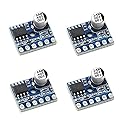 Rakstore 4pcs 5128 Amplifier Board 5W Class D Digital Amplifier Board Mono Audio Module Low Distortion
