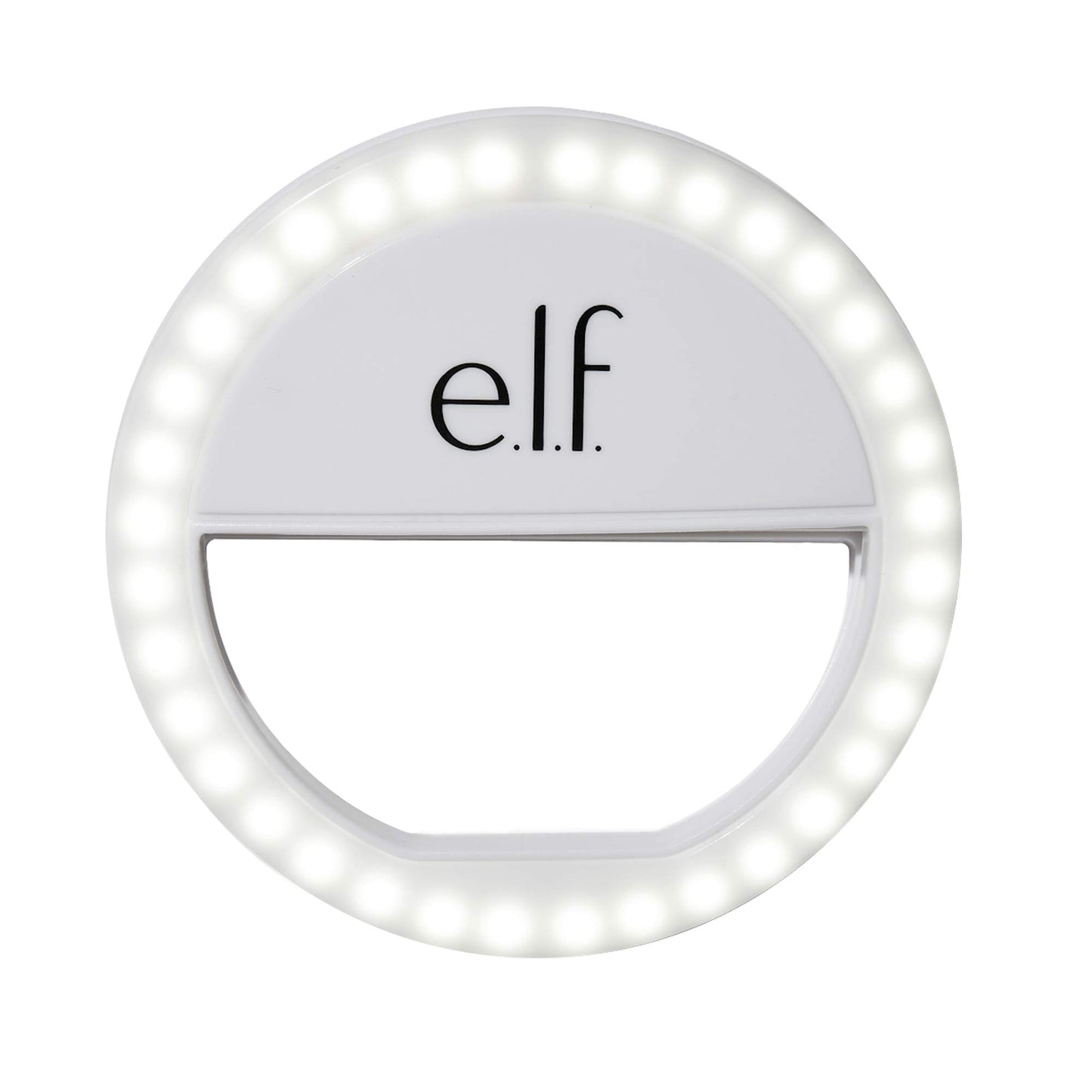 e.l.f. Glow On The Go Selfie Light, Ring Light for Phone, 36 Bulbs, 3 Brightness Levels, Illuminates, Highlights, Creates On-The-Go Photo Studio, 2X