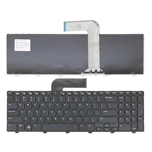 LXDDP Laptop Replacement Keyboard for Dell Inspiron 15R Ins15RD-2528 2728 2428 M501Z M5110 M511R N5110 New US Layout Black,15R M5110 N5110