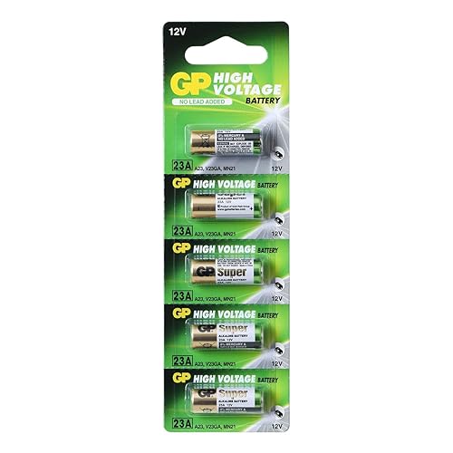 5X GP 23AE GP 23A MN21 A23 V23GA VR22 Alkaline Battery Batteries 12V 23A