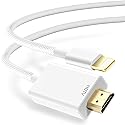 [MFi Certified] Lightning to HDMI Cable 6.6FT, 1080P HD Lightning to HDMI Adapter, Digital AV Adapter, Sync Transmit Video Audio, Compatible