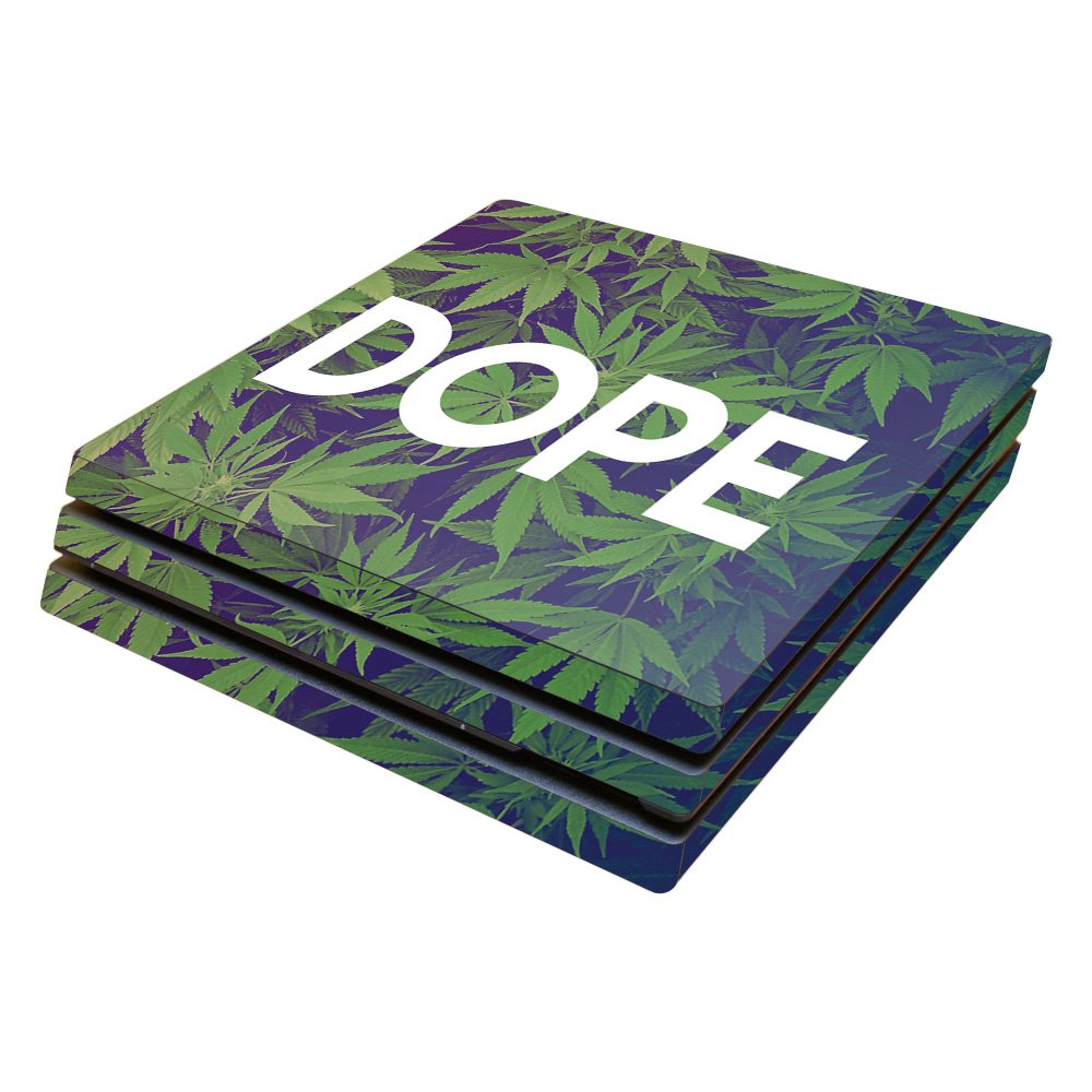 MightySkins Skin Compatible with Sony PS4 Pro Console - Dope | Protective, Durable, and Unique Vinyl Decal wrap Cover | Easy to Apply, Remove,