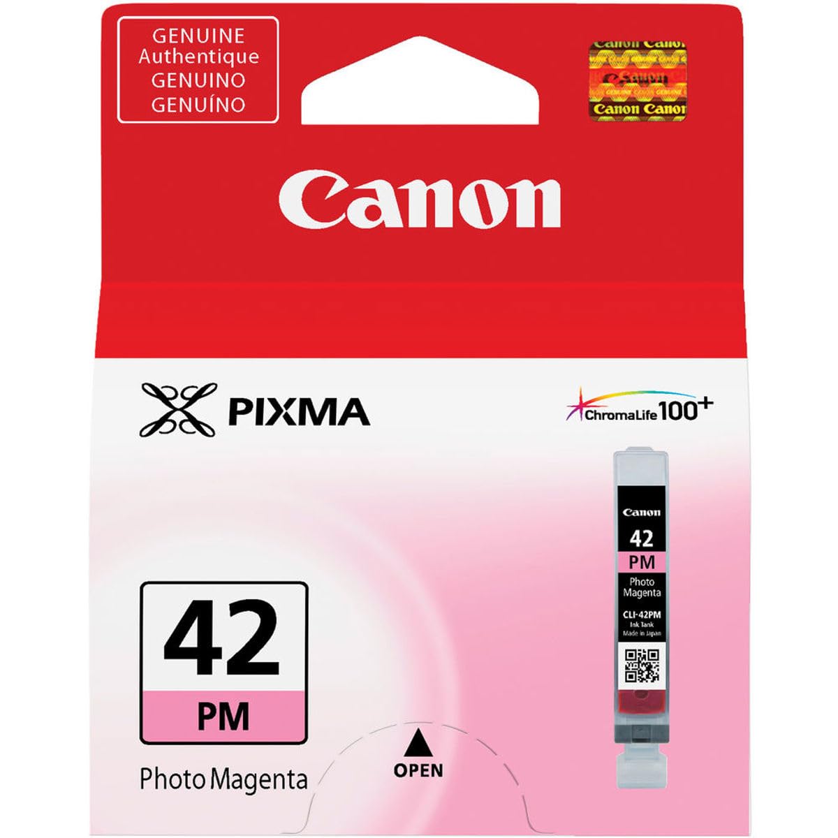 Canon CLI-42 Photo Magenta Ink Cartridge for Pixma PRO-100 Inkjet Photo Printer, 5-Pack