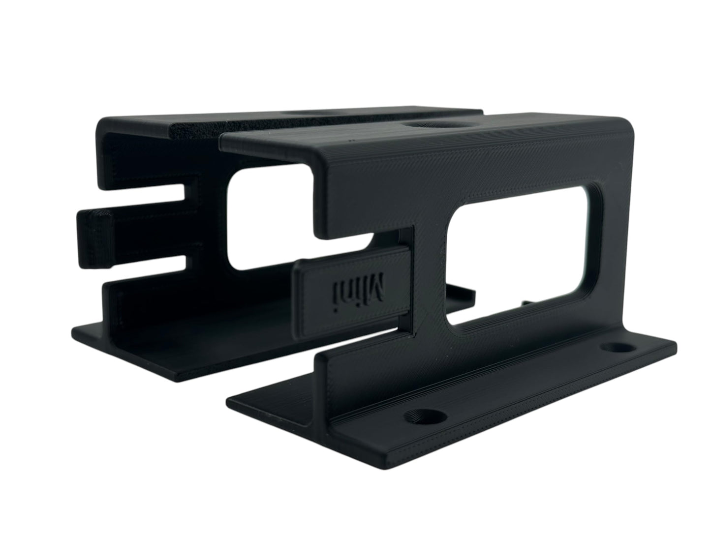Iron Prints Desk Mount Kit for Arturia MiniFuse 1, 2, & 4 - Under Desk Mount Brackets with Reversible Clips - Secure Mounting Accessories