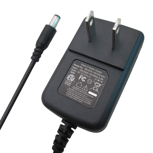 SENSTREE DC 12V 1A Power Supply Adapter, DC Connector Jack 5.5mmx2.1mm Plug, AC 100-240V to DC 12V ETL Listed Power Adapter Charger for Router, STB…