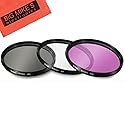 Panasonic Lumix DMC-G7 46mm 3 Piece Filter Kit (UV-CPL-FLD) for 14-42mm, 20mm, 25mm, 45-175mm Lenses