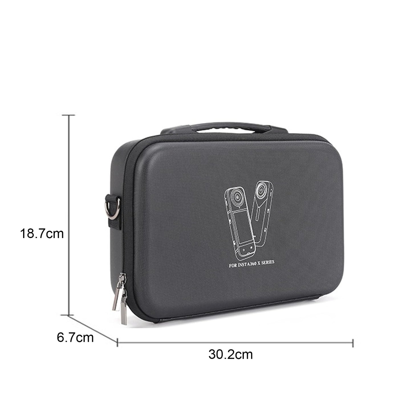 DSRong Case for Insta360 One X5 / One X4 Action Camera and Other Accessories,Carrying Case Insta 360 X5 with Shoulder Strap