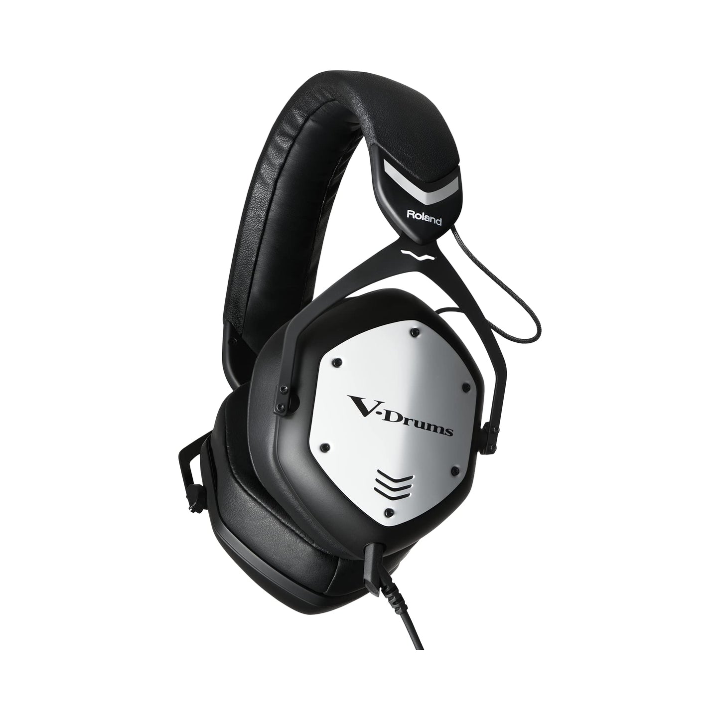 Roland VMH-D1 V-Drums Headphones | Designed V-Moda for V-Drums & All Electronic Drum Kits | Immersive Sound | Extended Comfort | Long Cable…