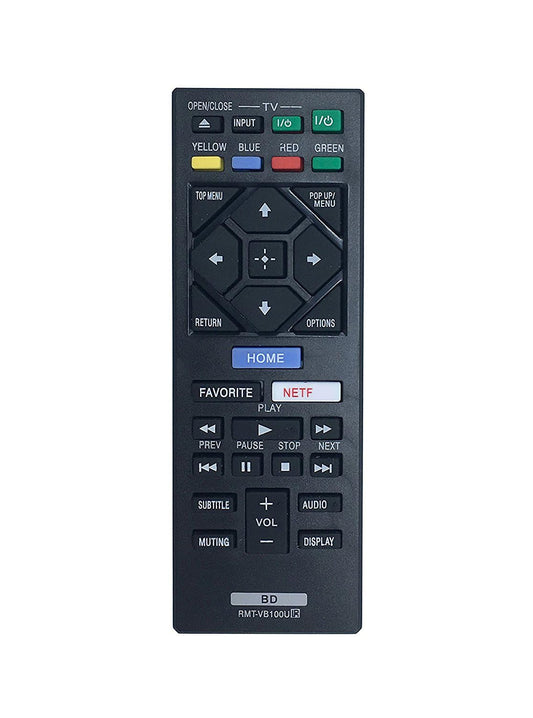 ZdalaMit RMT-VB100U Replacement Remote Control Applicable for Sony Blu-Ray DVD Player BDP-BX150 BDP-BX350 BDP-BX550 BDP-BX650 BDP-S1500 BDP-S2500