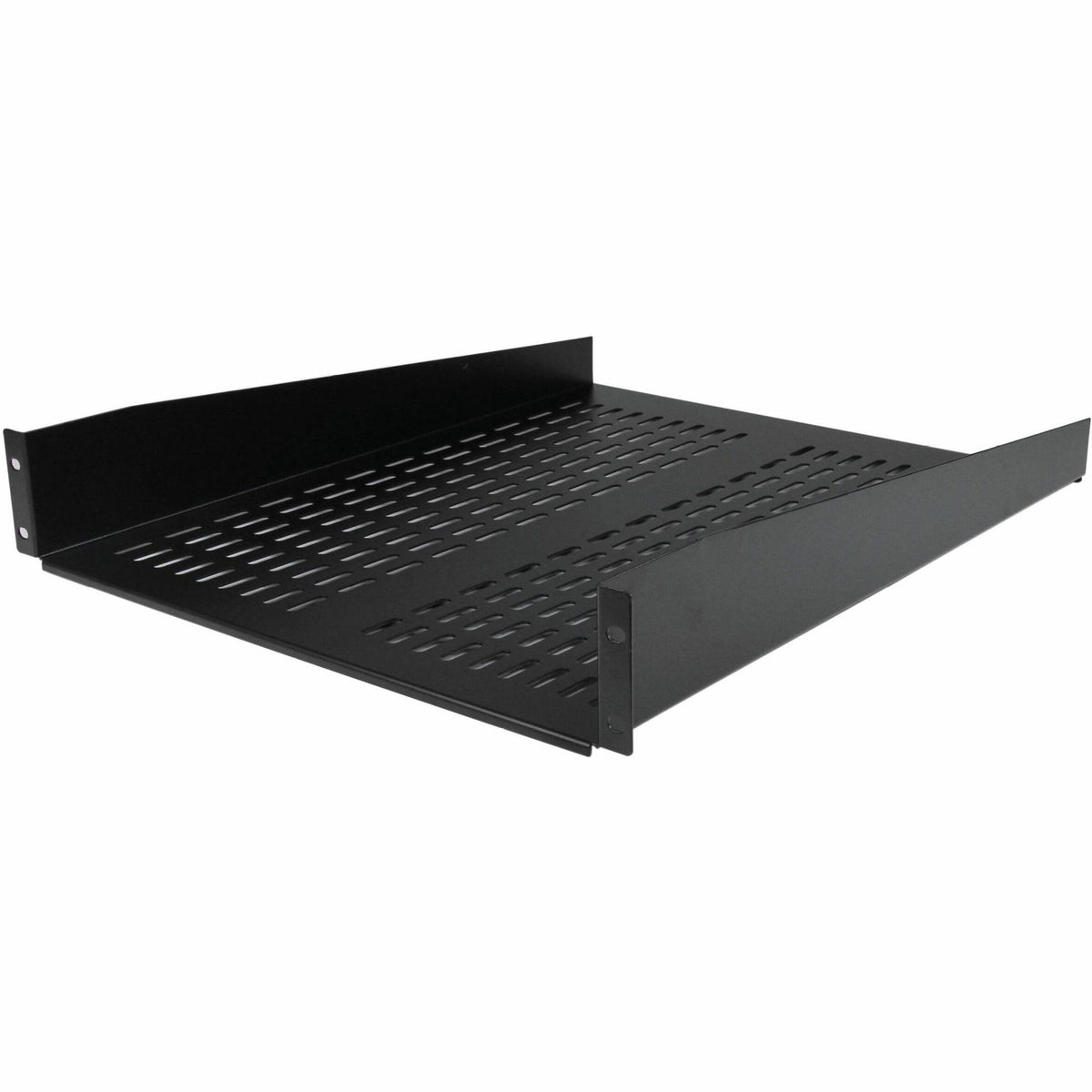 StarTech.com 2U Server Rack Shelf - Universal Vented Rack Mount Cantilever Tray for 19" Network Equipment Rack & Cabinet - Heavy Duty Steel - Weight