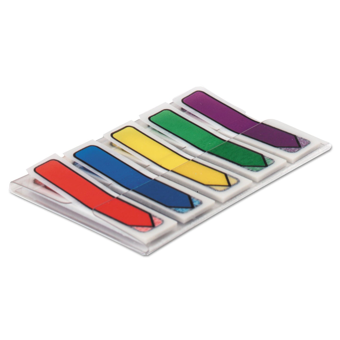 Post-it Arrow Flags, 0.47 x 1.7 in, Primary Colors, 1 Dispenser, 100 Flags