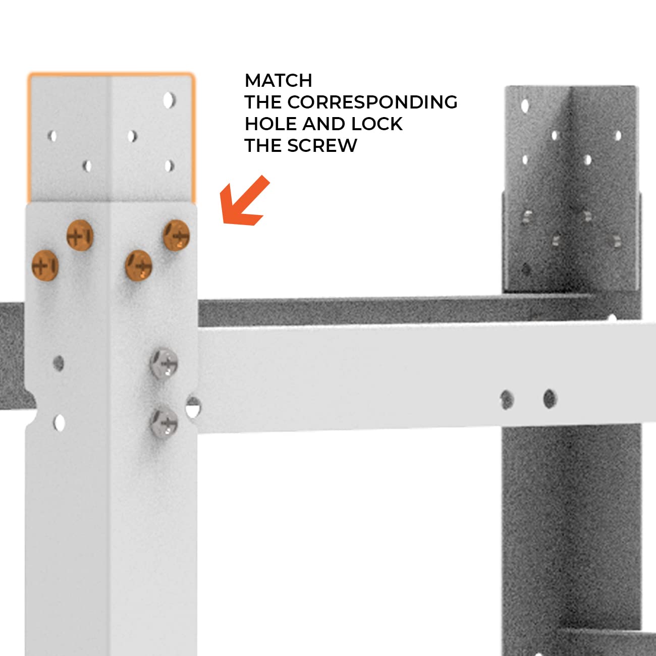 AAAwave The Sluice V.2 12 GPU Mining Rig Frame and 4 pcs of Stacking Brackets (White, 2 Frames)
