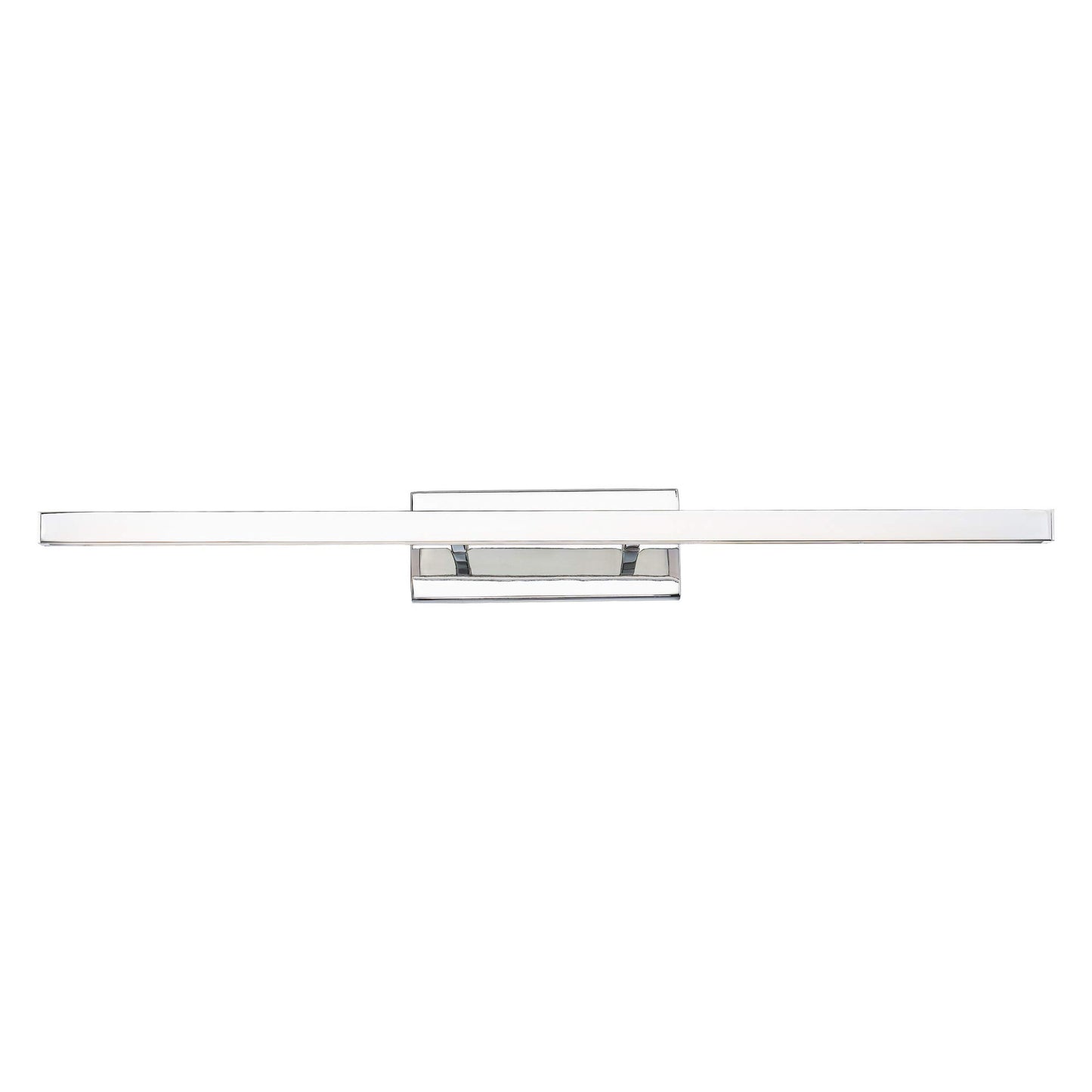 Parallax 23in LED Up or Down Bathroom Vanity or Wall Light 3-CCT 2700K-3000K-3500K Set to 3500K in Chrome