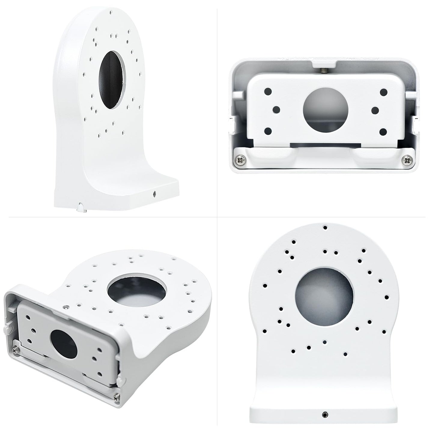 HITOSINO Waterproof All Metal Aluminum SECC Wall Mount Bracket for HITOSINO Hikvson DH Turret Eyeball IP PoE Camera PFB168W