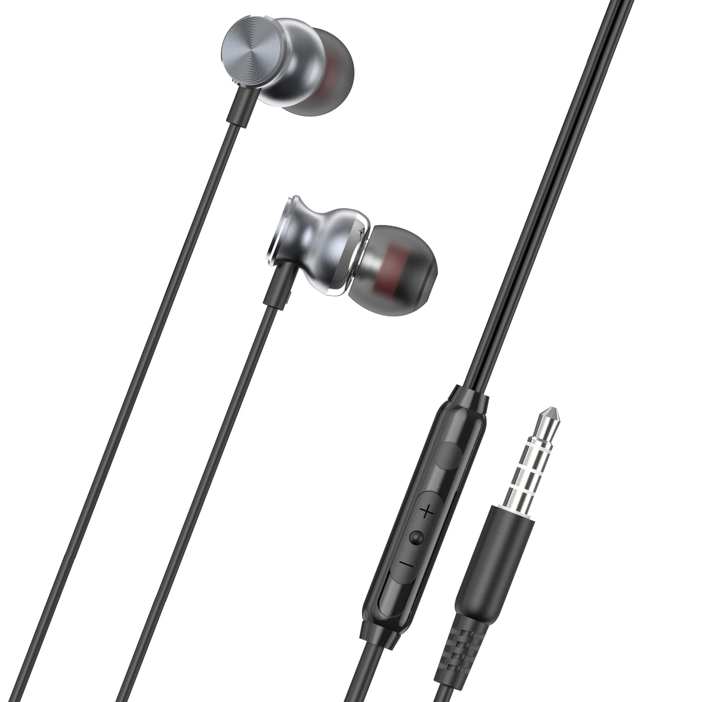 Hi-Fi Sound Wired Earphones Compatible with Samsung Galaxy Tab A9/A9 Plus/A8/A7 10.4 (2020)/A7 Lite Tablets - Headphones Handsfree Mic Headset Metal…