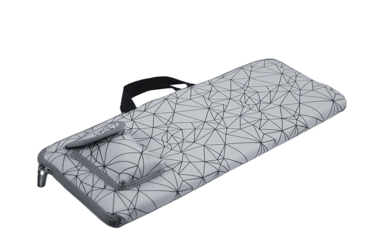 Neoprene Carrying Case Storage Bag for Logitech MK335 Wireless Keyboard and Mouse Combo | Waterproof, Dustproof Protector with External Pocket