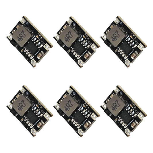 3.3V Regulator 6pcs Mini Reducer DC 4.75-23V 5V 12V Buck to 3.3V Buck Converter Board 1.8A Output Mini360 Small Size Aircraft Model MP1584EN Power…