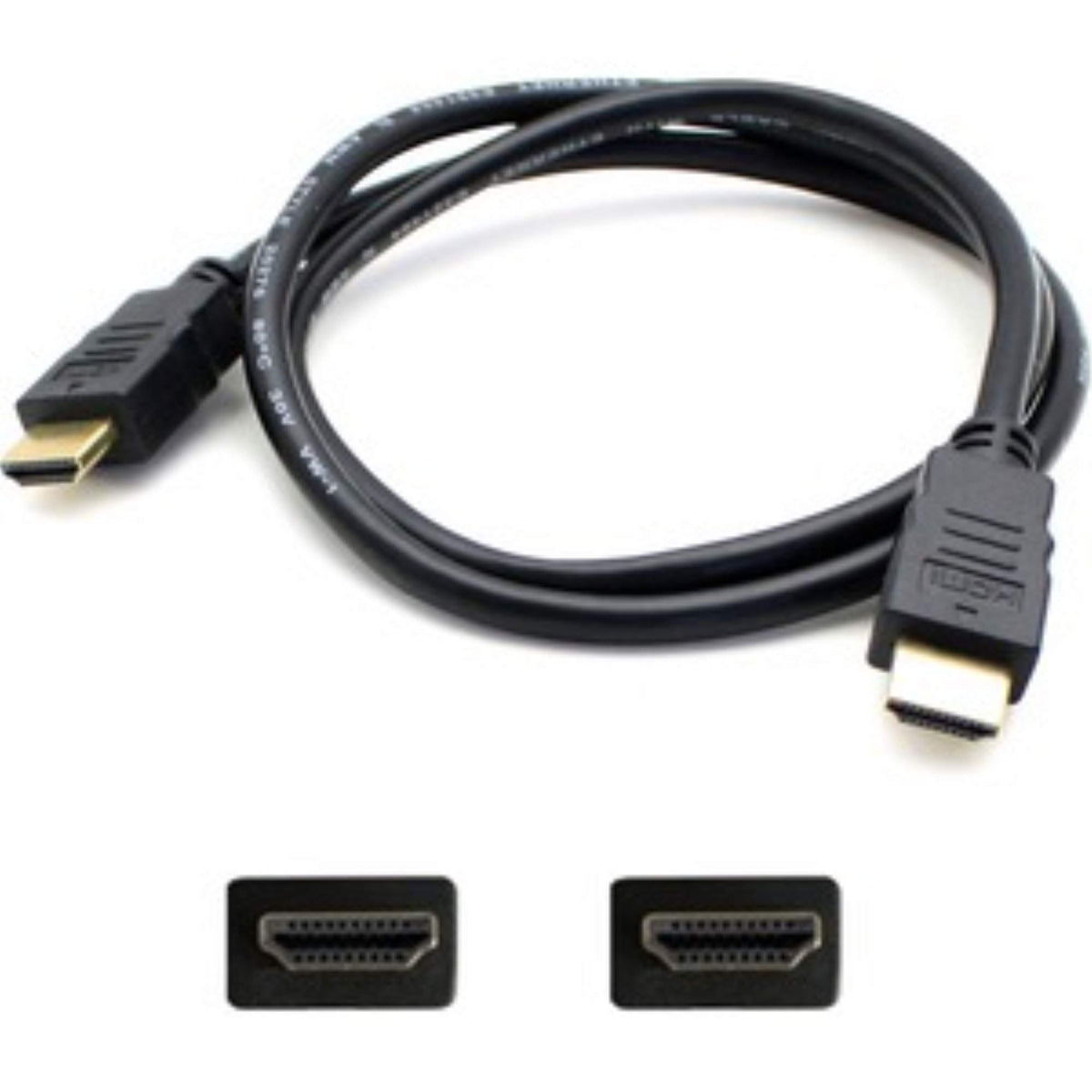 Addon-Networking HDMI2HDMI25F Standard Video/Audio Cable, HDMI, Black