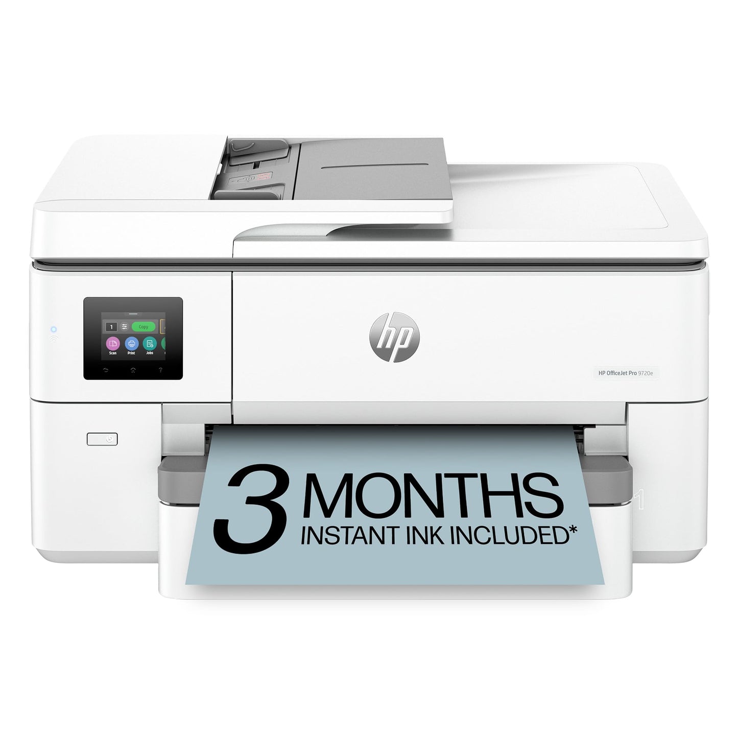 HP OfficeJet Pro 9720e Wide Format Wireless All-in-One Color Inkjet Printer, Print, scan, Copy, ADF, Duplex Printing Best for Office, 3 Month Instant