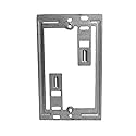 Vanco LV3P-10 Low Voltage Metal Mounting Brackets (Single, 10 Pack)