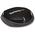 StarTech.com Bluetooth 5.0 Audio Receiver with NFC - Bluetooth Wireless Audio Adapter BT 5.0-66ft (20m) Range - 3.5mm/RCA or Digital Toslink/SPDIF