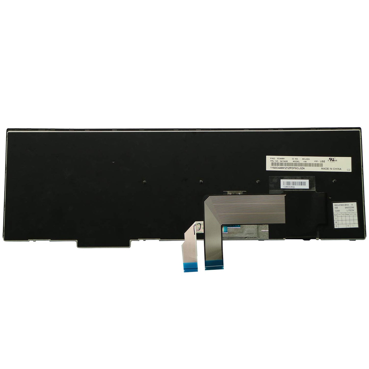 AUTENS Laptop Replacement Keyboard for Lenovo ThinkPad E531 E540 Laptop No Backlight (4 Fixing Screws)