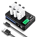 NEEWER Basics 3Pcs NP-BX1 Replacement Batteries with USB Triple Charger, 1090mAh Camera Backup Power Supply Compatible with Sony ZV1 ZV-1 II Cybershot