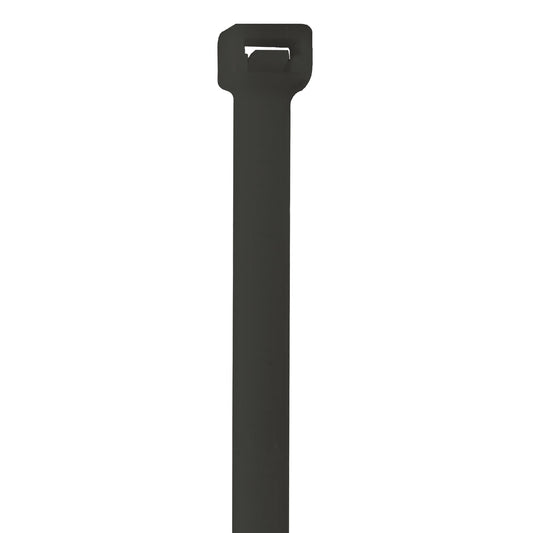 Aviditi 14" UV Cable Ties, Black, 80 lb. Strength, 0.25" Width, Tamper Proof Zip Ties, Outdoor/UV Resistant, Bundle and Organize Wires/Cables in