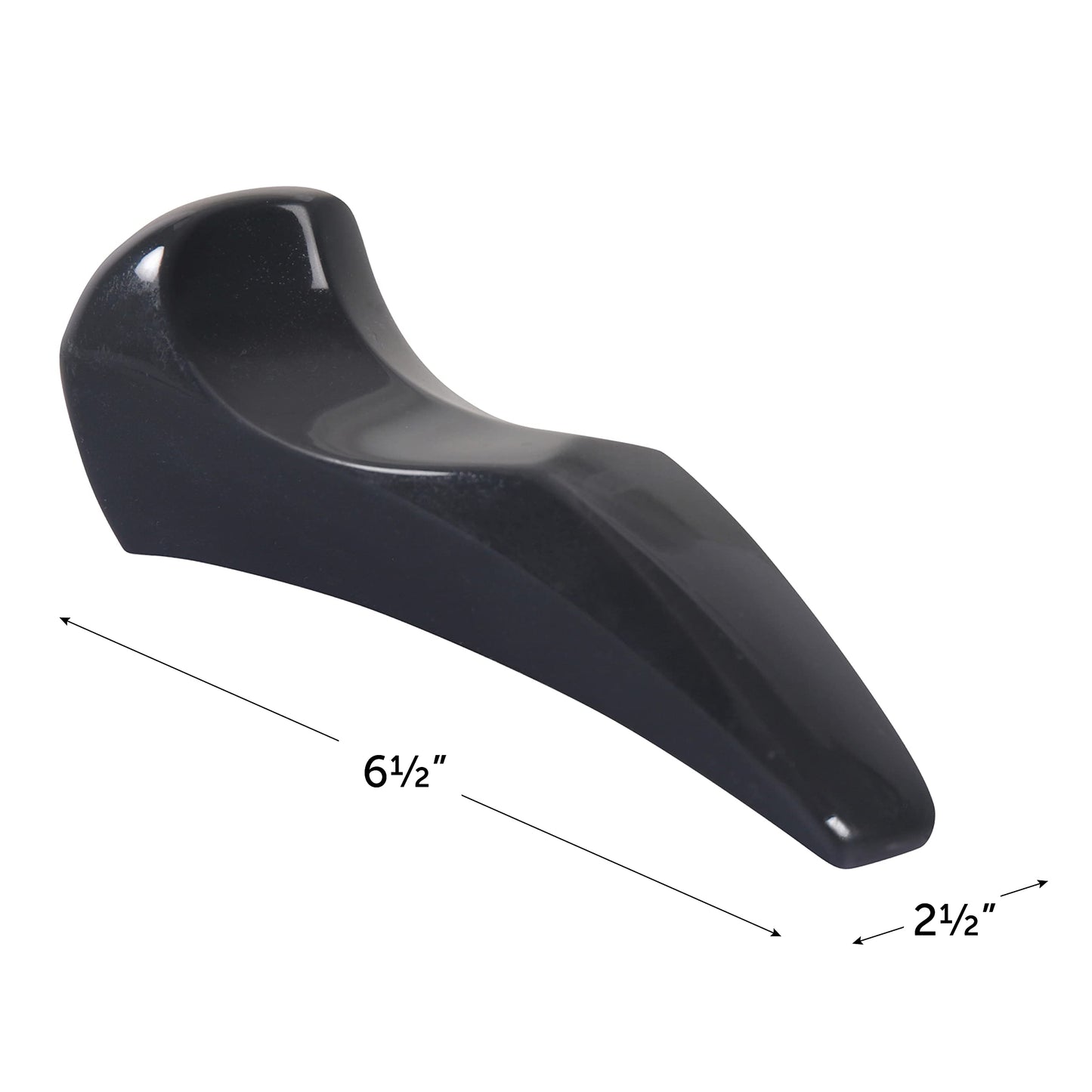 Softalk II Antibacterial Phone Shoulder Rest, Landline Office Telephone Accessory with Nonslip Ergo-Grip Cushion and Self-Adhesive Tape Attachment