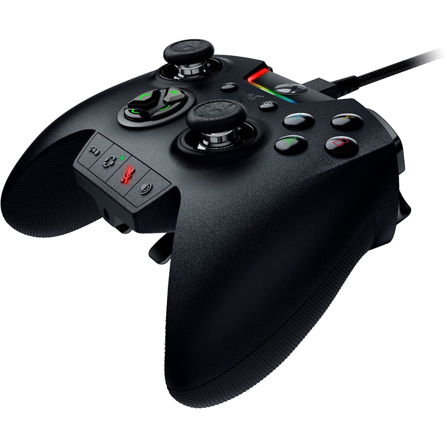 Razer Wolverine Ultimate Wired Gaming Controller (Black) - Two Pack Bundle with 6Ave Cleaning Kit - For PC, Xbox One, and Xbox Series X